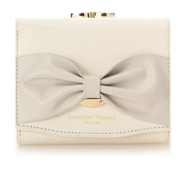 バイカラーリボンモチーフ口金折財布 | Samantha Thavasa | 詳細画像6 