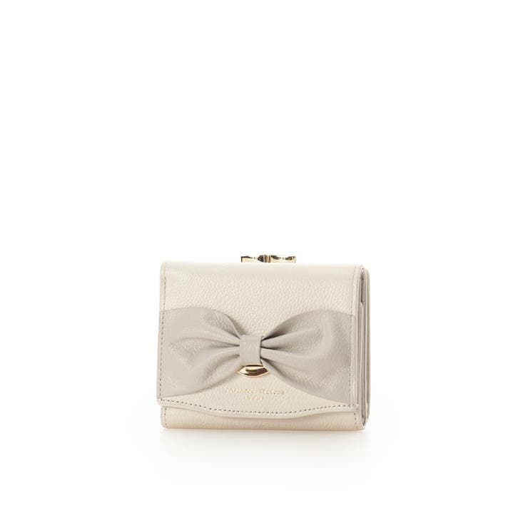 バイカラーリボンモチーフ口金折財布 | Samantha Thavasa | 詳細画像1 