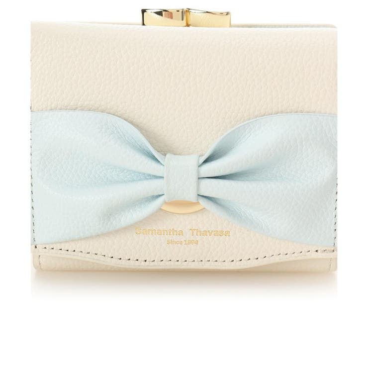 バイカラーリボンモチーフ口金折財布 | Samantha Thavasa | 詳細画像24 