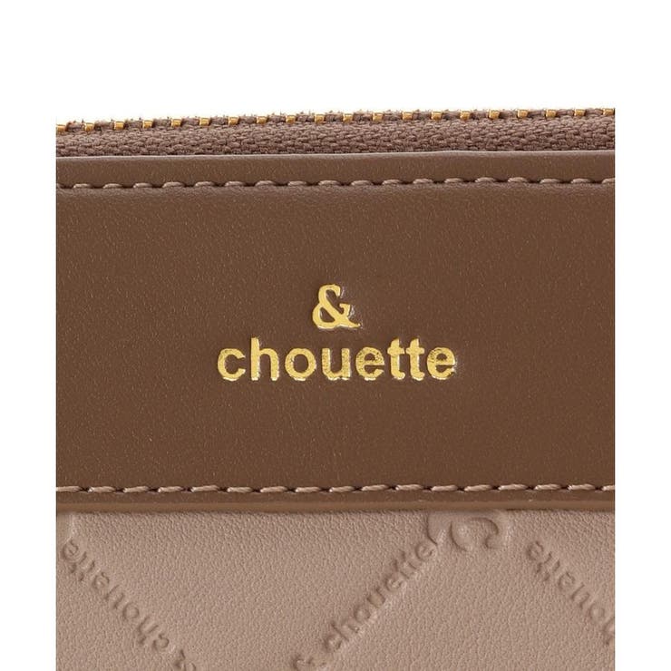 型押しモノグラム スポーティーラインラウンド長財布 | & chouette | 詳細画像4 