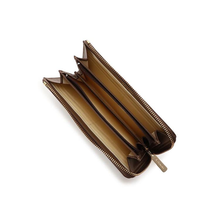 型押しモノグラム スポーティーラインラウンド長財布 | & chouette | 詳細画像3 