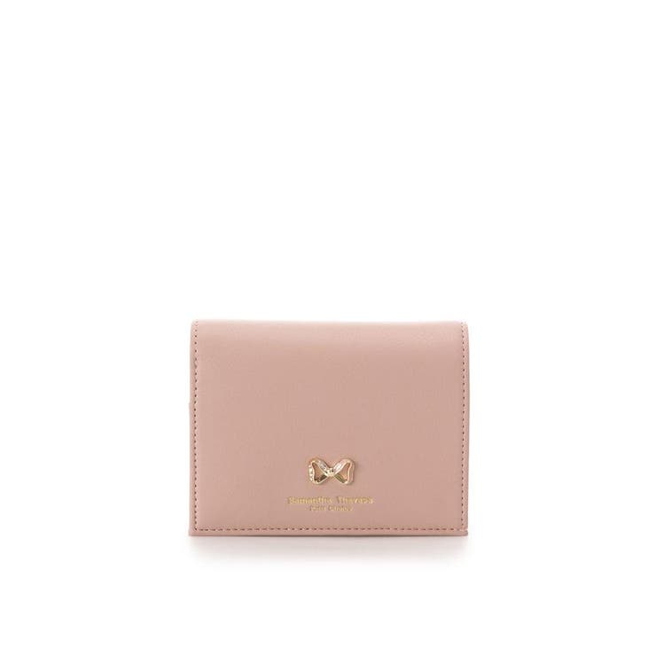 ピンクベージュ | プチリボン ミニ財布 | Samantha Thavasa Petit Choice