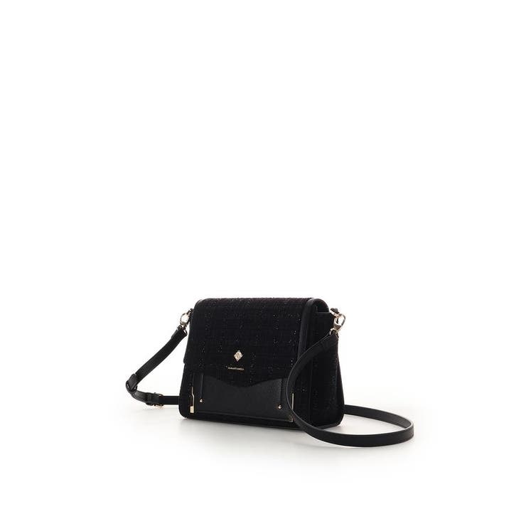 新色ツイードダイヤカットショルダーバッグ | SAMANTHAVEGA | 詳細画像2 