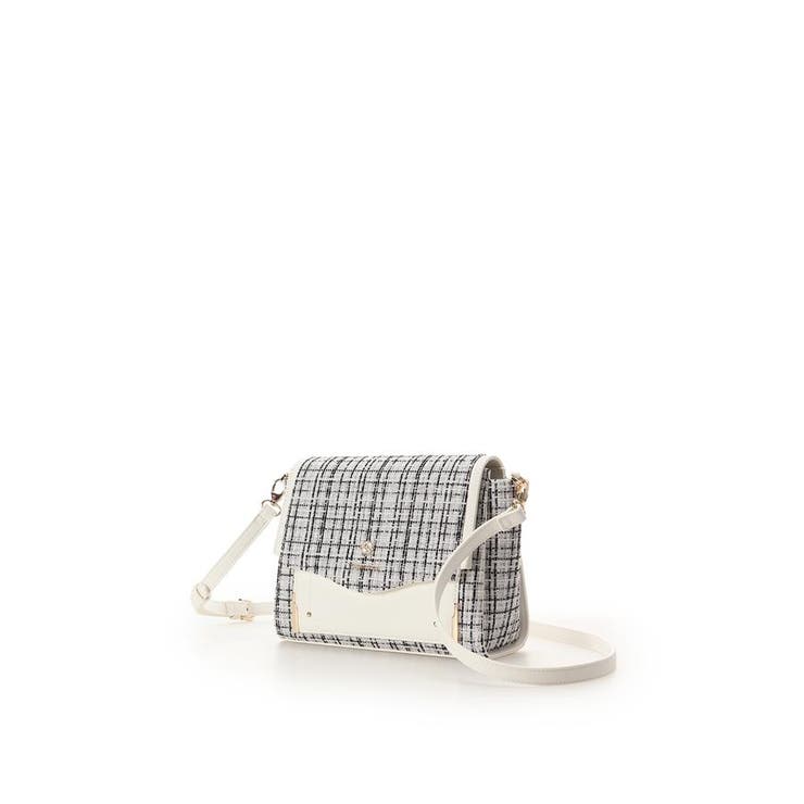 新色ツイードダイヤカットショルダーバッグ | SAMANTHAVEGA | 詳細画像9 