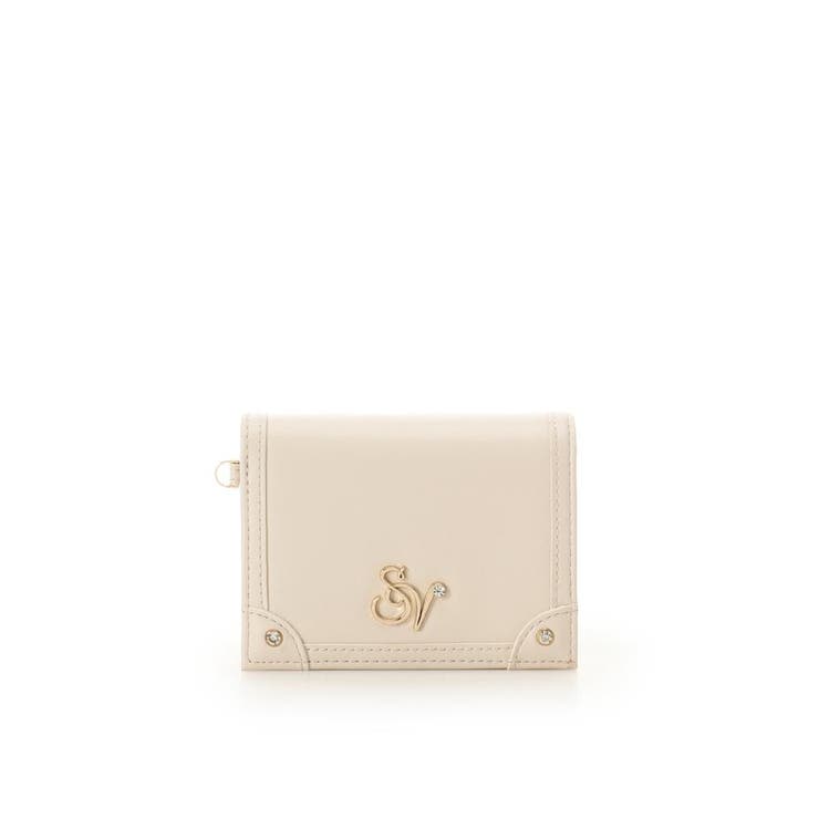 オフホワイト | ロゴ金具折財布 | SAMANTHAVEGA