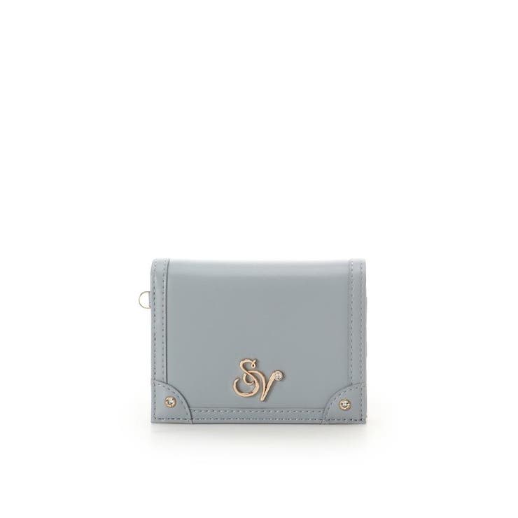 ダルブルー | ロゴ金具折財布 | SAMANTHAVEGA