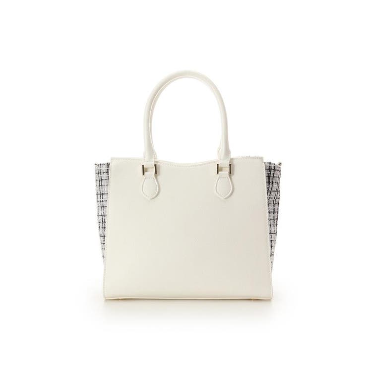 新色ツイードダイヤカットハンドバッグ | SAMANTHAVEGA | 詳細画像12 