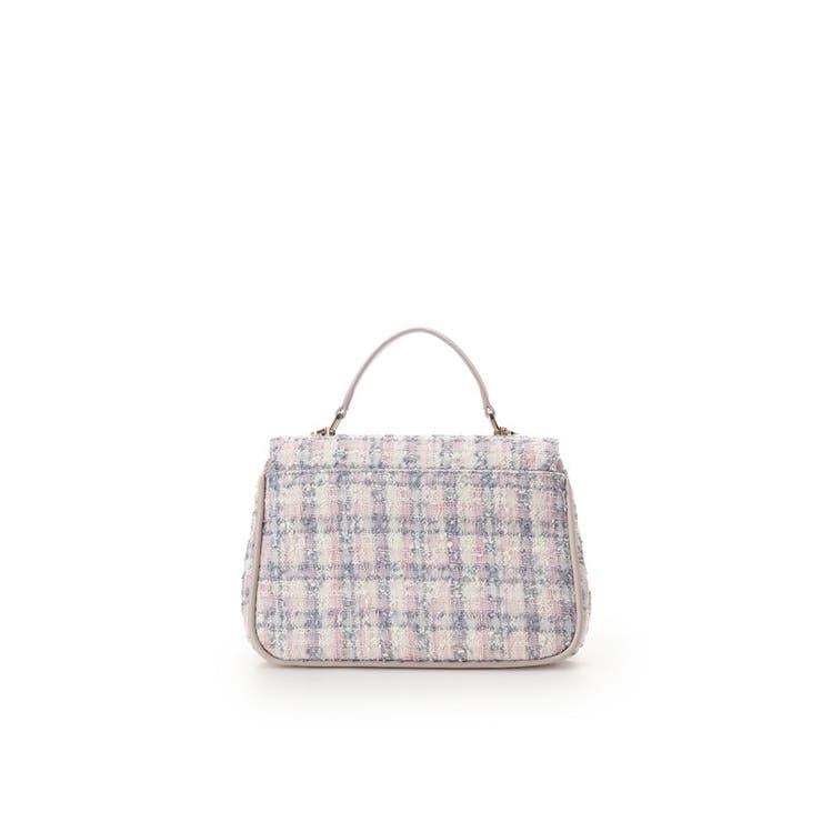 オリジナル金具ツイード ワンハンドルバッグ | Samantha Thavasa | 詳細画像2 