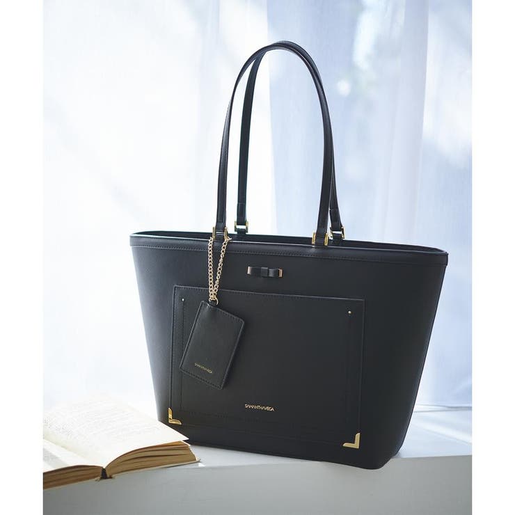 シンプルリボンA4トートバッグ | SAMANTHAVEGA | 詳細画像1 