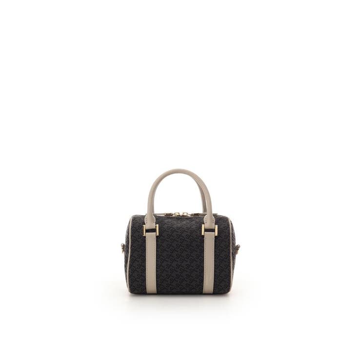 ベージュ | ST Jacquard ボストンバッグ | Samantha Thavasa