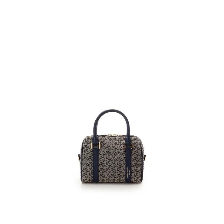 ネイビー | ST Jacquard ボストンバッグ | Samantha Thavasa