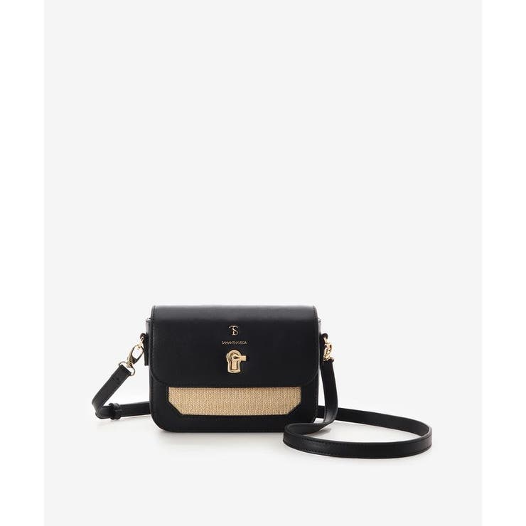 パナマ風ベルト金具ショルダーバッグ | SAMANTHAVEGA | 詳細画像1 