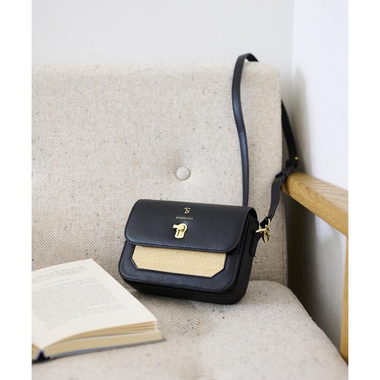 パナマ風ベルト金具ショルダーバッグ | SAMANTHAVEGA | 詳細画像8 