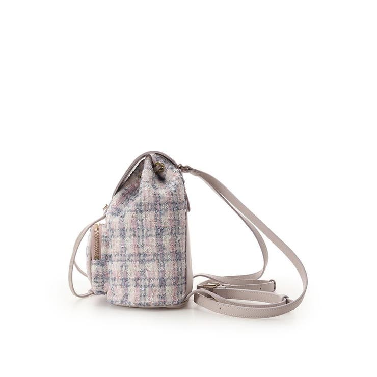 オリジナル金具ツイード リュック | Samantha Thavasa | 詳細画像1 