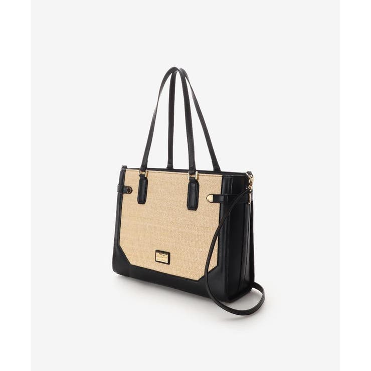 パナマ風ベルト金具トートバッグ | SAMANTHAVEGA | 詳細画像1 