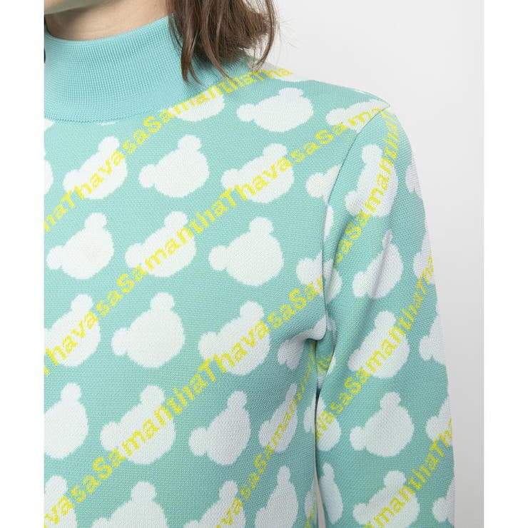 アイミーシルエットニット[品番：STJW0011786]｜Samantha GOLF
