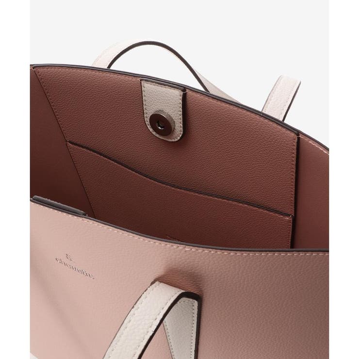 ★10周年記念★バイカラー縦型シンプルトート | & chouette | 詳細画像17 