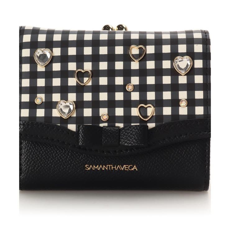 ストロベリーギンガム折財布 | SAMANTHAVEGA | 詳細画像6 