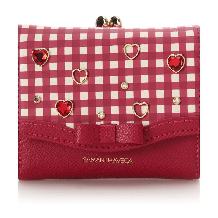 ストロベリーギンガム折財布 | SAMANTHAVEGA | 詳細画像19 