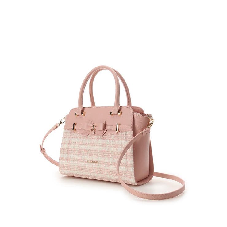 新色ツイードアクセントリボンハンドバッグ | SAMANTHAVEGA | 詳細画像7 