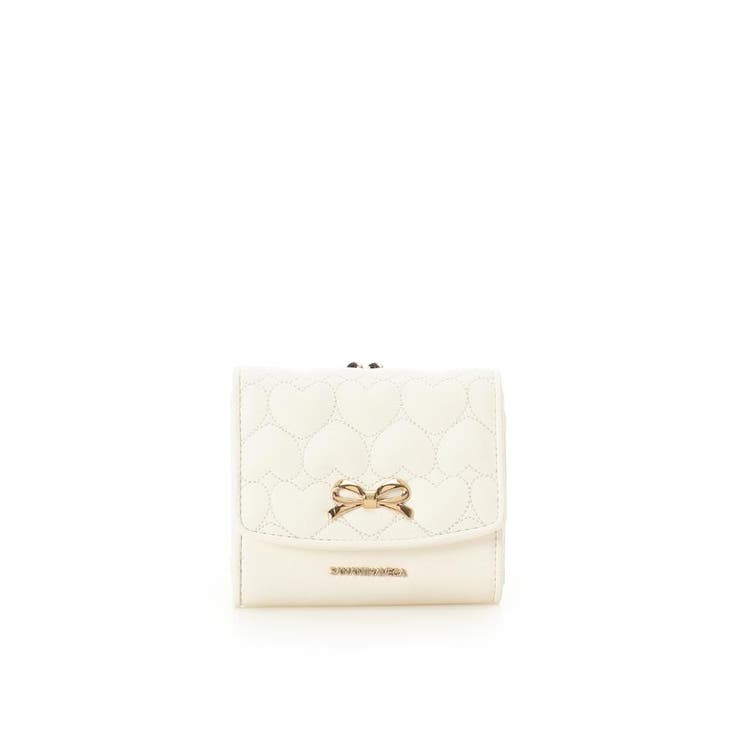ホワイト | エターナルハートキルト折財布 | SAMANTHAVEGA