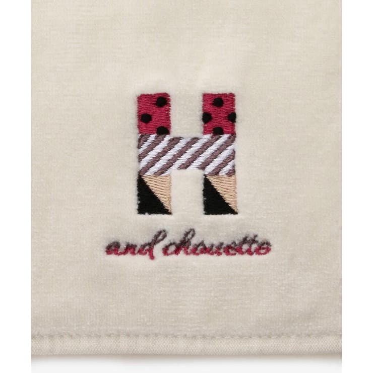 イニシャルハンカチタオル H | & chouette | 詳細画像3 