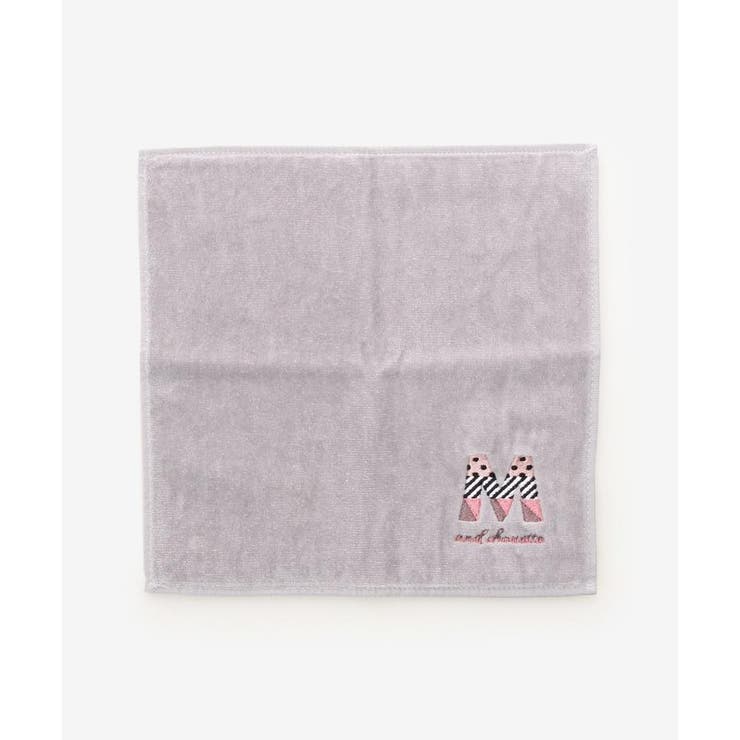 イニシャルハンカチタオル M | & chouette | 詳細画像1 