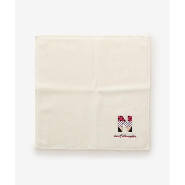 イニシャルハンカチタオル N | & chouette | 詳細画像1 