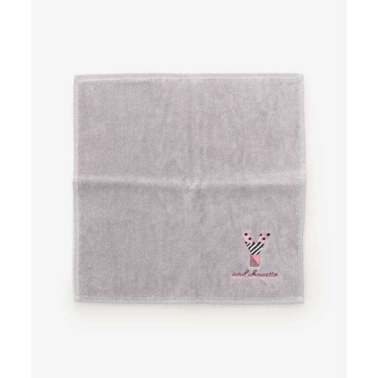 イニシャルハンカチタオル Y | & chouette | 詳細画像1 