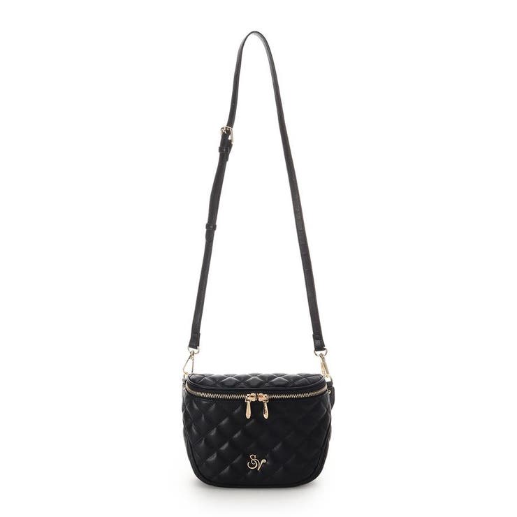 ダブルステッチダイヤキルトショルダーバッグ | SAMANTHAVEGA | 詳細画像7 