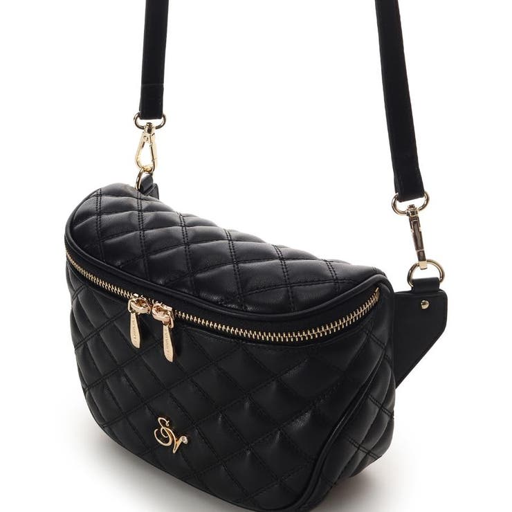 ダブルステッチダイヤキルトショルダーバッグ | SAMANTHAVEGA | 詳細画像3 