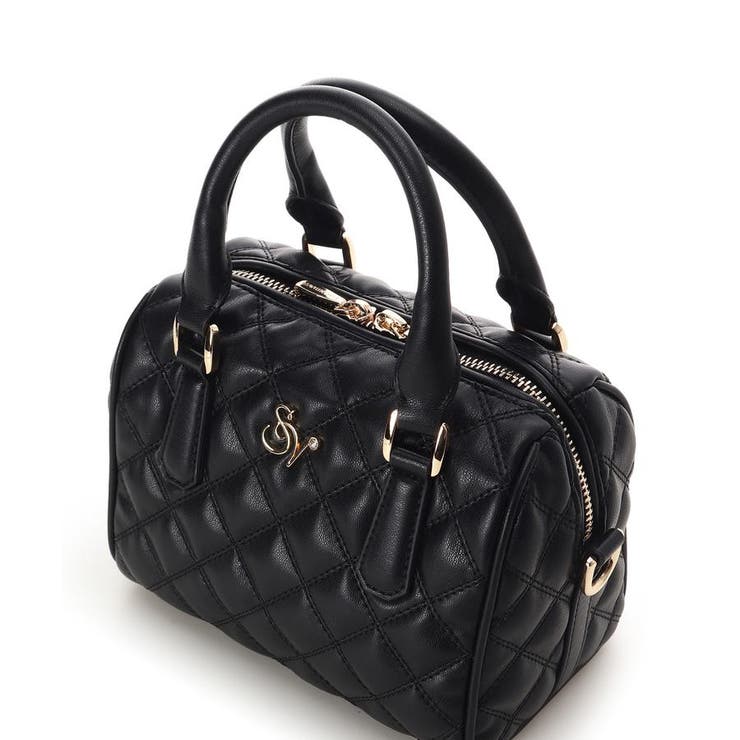 ダブルステッチダイヤキルトハンドバッグ | SAMANTHAVEGA | 詳細画像3 