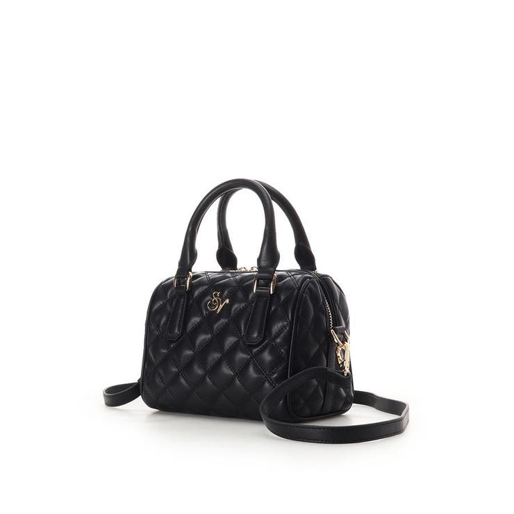 ダブルステッチダイヤキルトハンドバッグ | SAMANTHAVEGA | 詳細画像2 