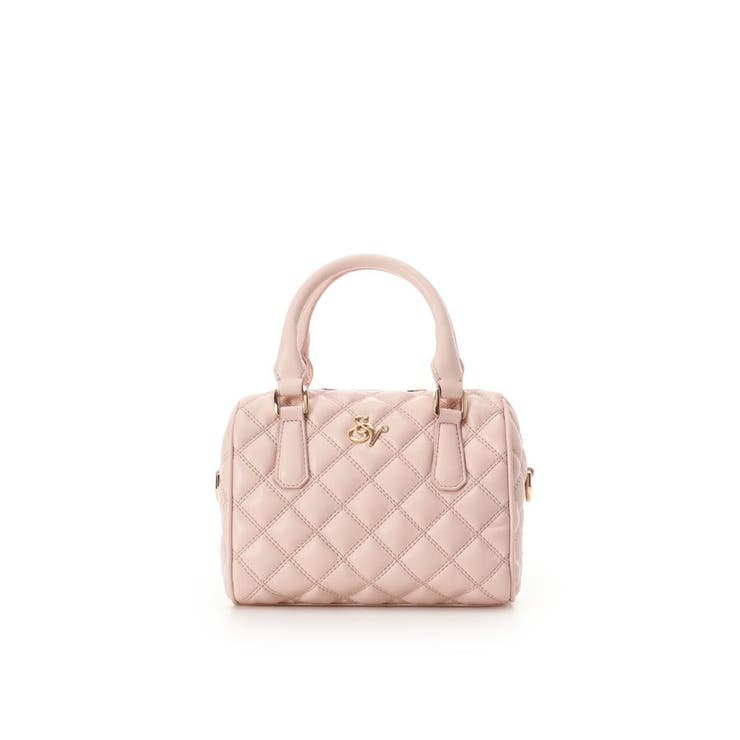 ダブルステッチダイヤキルトハンドバッグ | SAMANTHAVEGA | 詳細画像15 