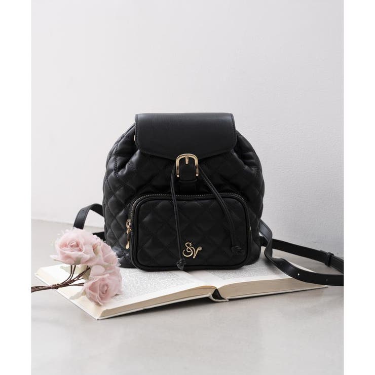 ダブルステッチダイヤキルトリュック | SAMANTHAVEGA | 詳細画像8 