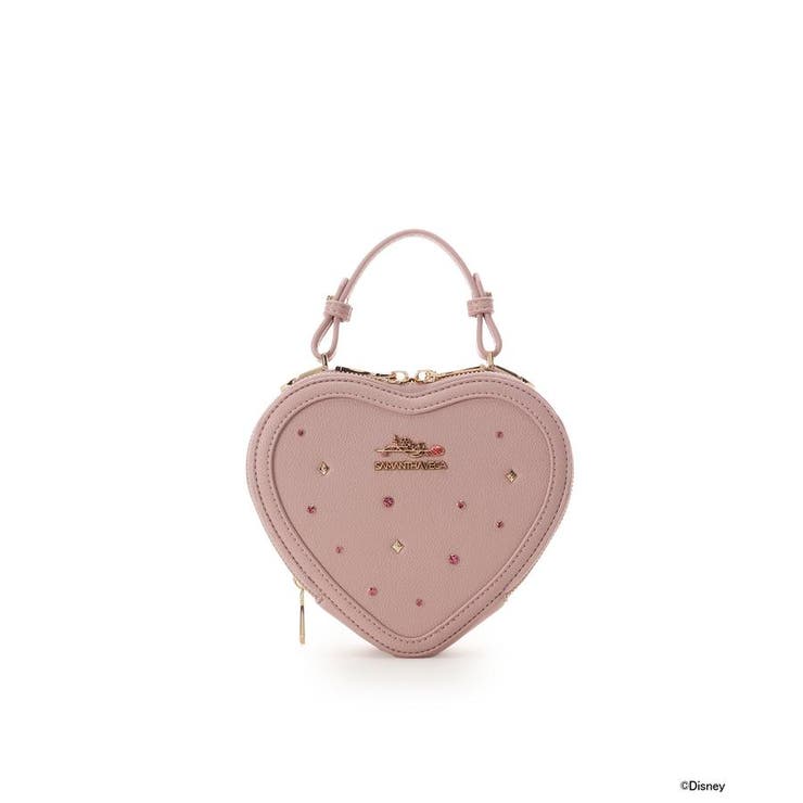 ピンク | 『眠れる森の美女』「オーロラ姫」コレクション ハート型ショルダーバッグ | SAMANTHAVEGA