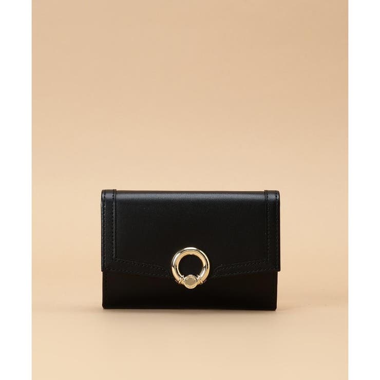 ブラック | サークル金具デザイン フラグメントケース | Samantha Thavasa