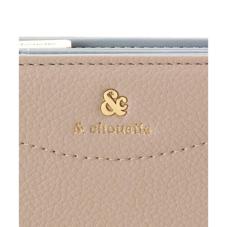 デザインステッチ 配色シンプル折財布 | & chouette | 詳細画像23 