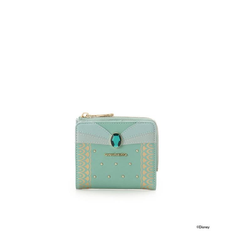 Emeraldグリーン | 「ジャスミン」コレクション折財布 | SAMANTHAVEGA
