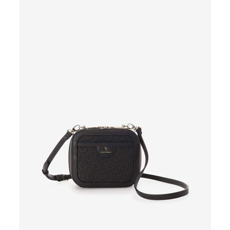 ダークグレー | エンボスクロスショルダーバッグ | SAMANTHAVEGA