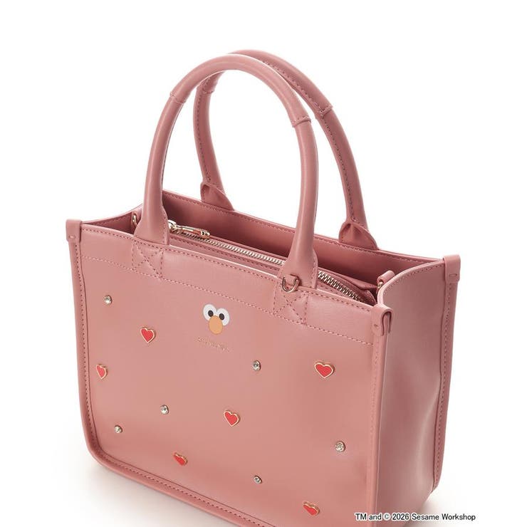 セサミストリートコレクション「エルモ」トートバッグ | SAMANTHAVEGA | 詳細画像2 