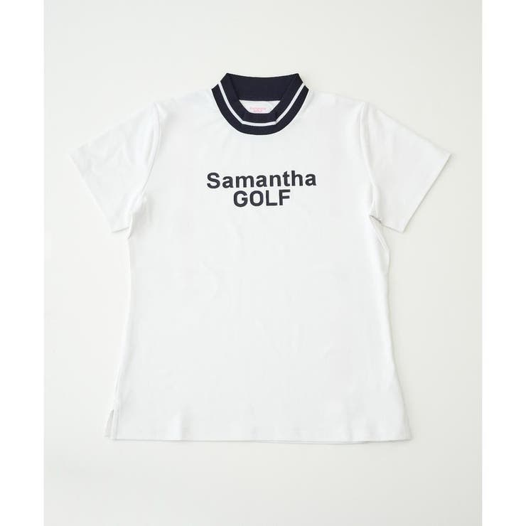 ベアスムース半袖モックネック | Samantha GOLF | 詳細画像1 