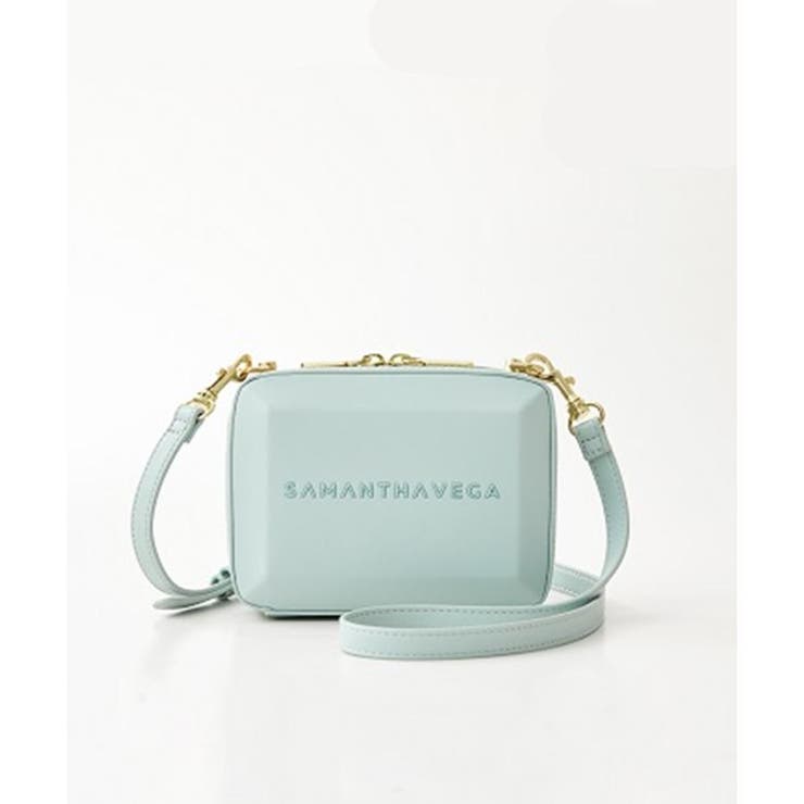 ミント | ナノスクエアストーンショルダーバッグ | SAMANTHAVEGA