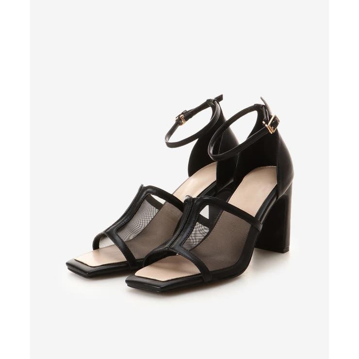 ブラック | メッシュサンダル(L) | SAMANTHAVEGA