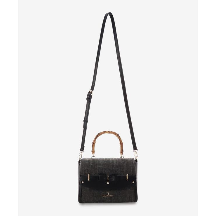 マテリアルアクセントリボンショルダーバッグ | SAMANTHAVEGA | 詳細画像6 