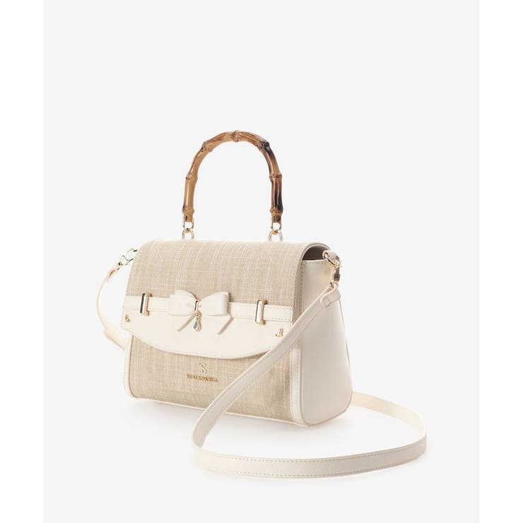 マテリアルアクセントリボンショルダーバッグ | SAMANTHAVEGA | 詳細画像7 