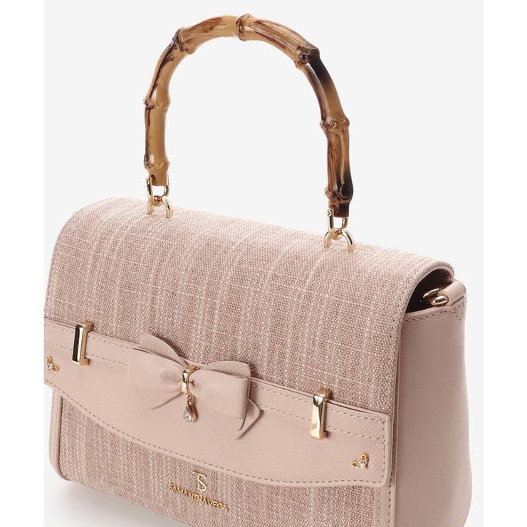 マテリアルアクセントリボンショルダーバッグ | SAMANTHAVEGA | 詳細画像14 