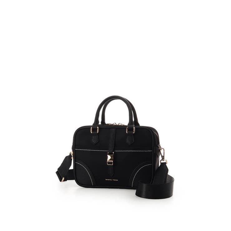 大人気!! Samantha Thavasa ナイロン×合皮 ハンドバッグ ナイロン×合皮 ハンドバッグ[品番：STJW0014495]｜Samantha