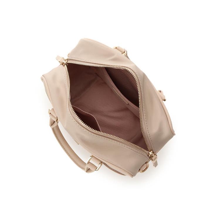 ナイロン×合皮 ハンドバッグ[品番：STJW0014495]｜Samantha