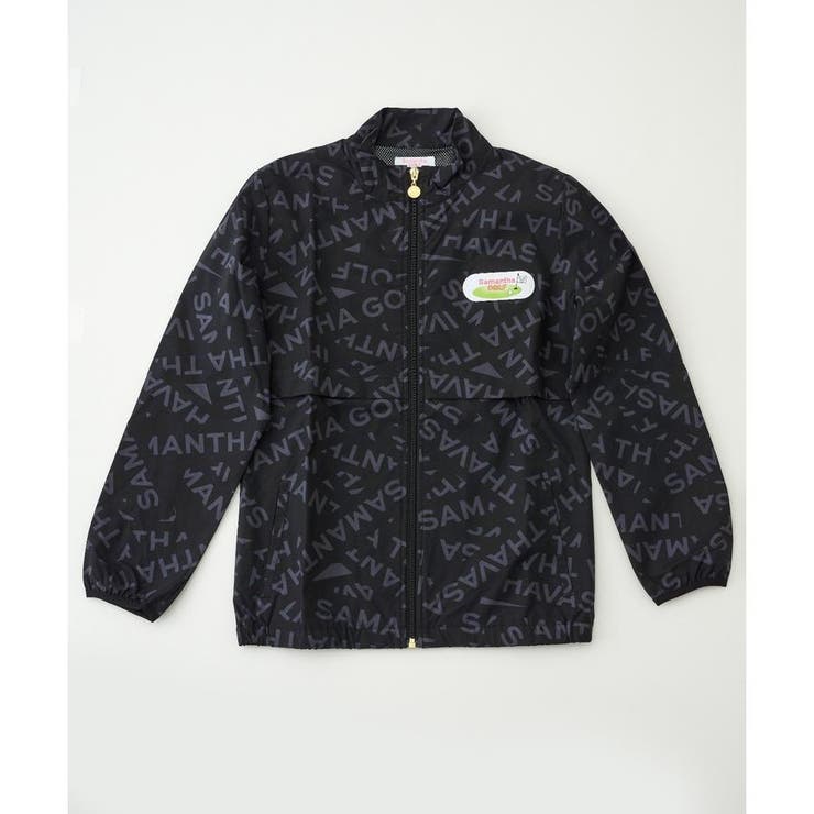 ロゴテープ軽量ジップジャケット | Samantha GOLF | 詳細画像1 